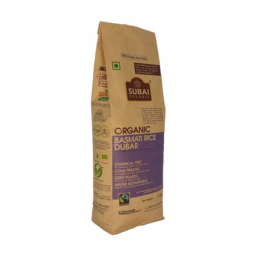 Organic Basmati Rice - Dubar