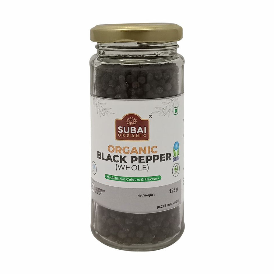 Organic Black Pepper Whole