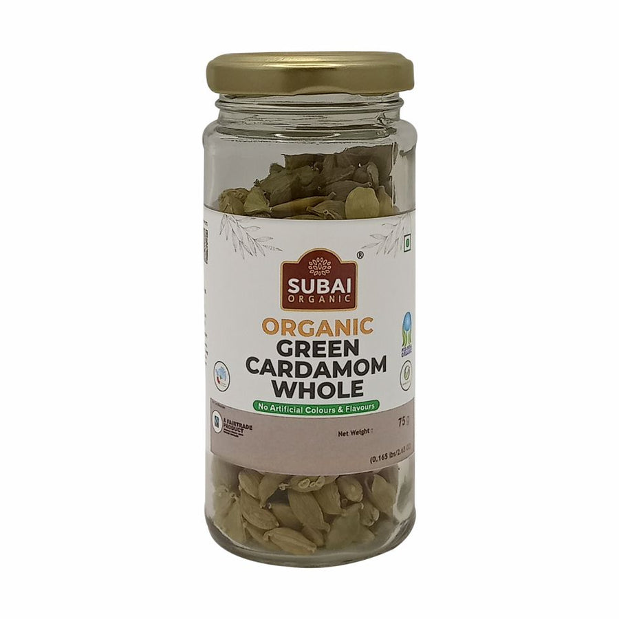 Organic Green Cardamom (Whole)