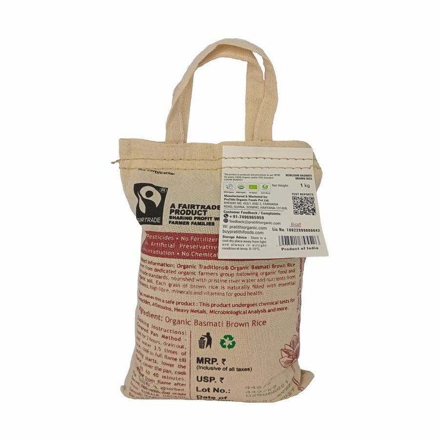 Organic Basmati Brown Rice