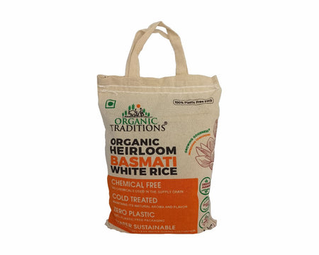 Organic Basmati White Rice (1kg)