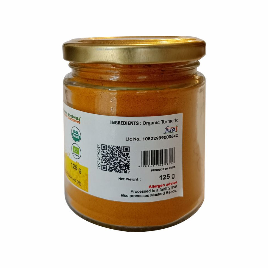 Organic Turmeric Powder (125g)