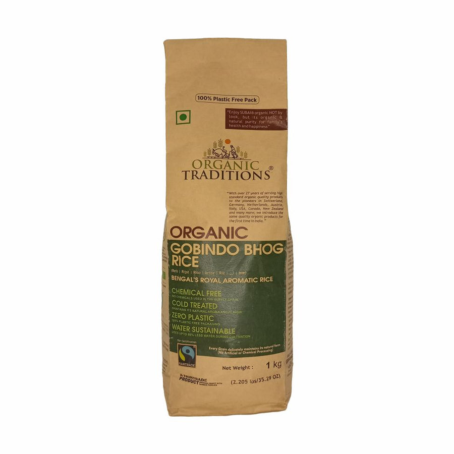 Organic Gobindo Bhog Rice (1kg)