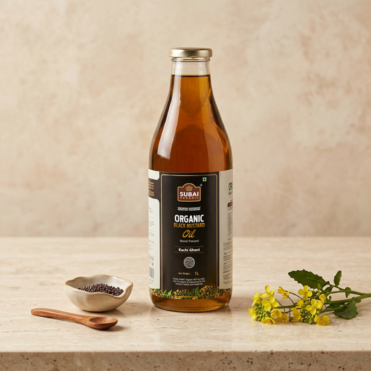 Organic Black Mustard oil (1L)