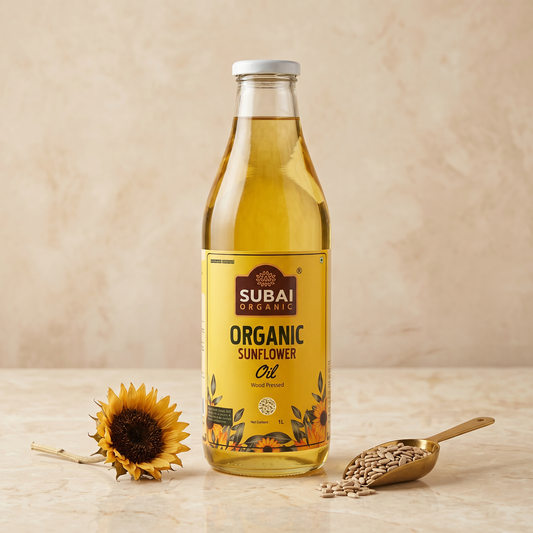 Organic sunflower oil (1L)