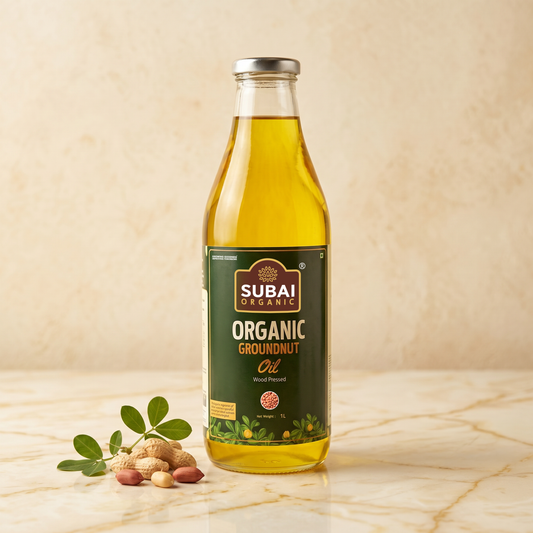 Organic Groundnut oil (1L)