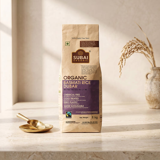 Organic Basmati Rice - Dubar (1kg)