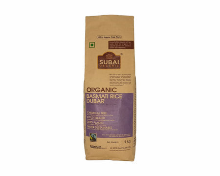 Organic Basmati Rice - Dubar (1kg)