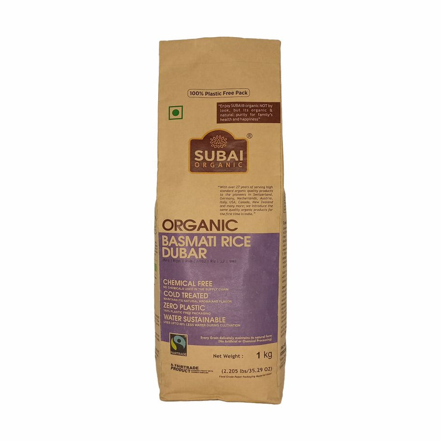 Organic Basmati Rice - Dubar