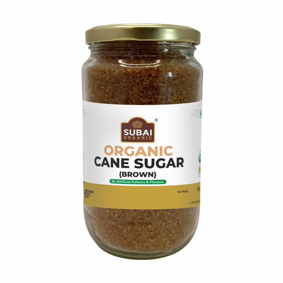 Organic Cane Sugar (Brown) (700g)