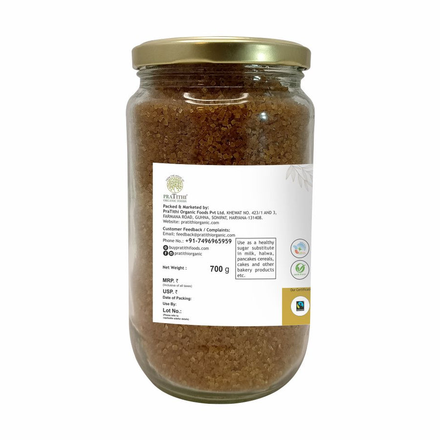 Organic Cane Sugar (Brown) (700g)