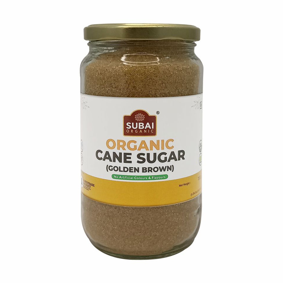 Organic Cane Sugar (Golden Brown) (700g)