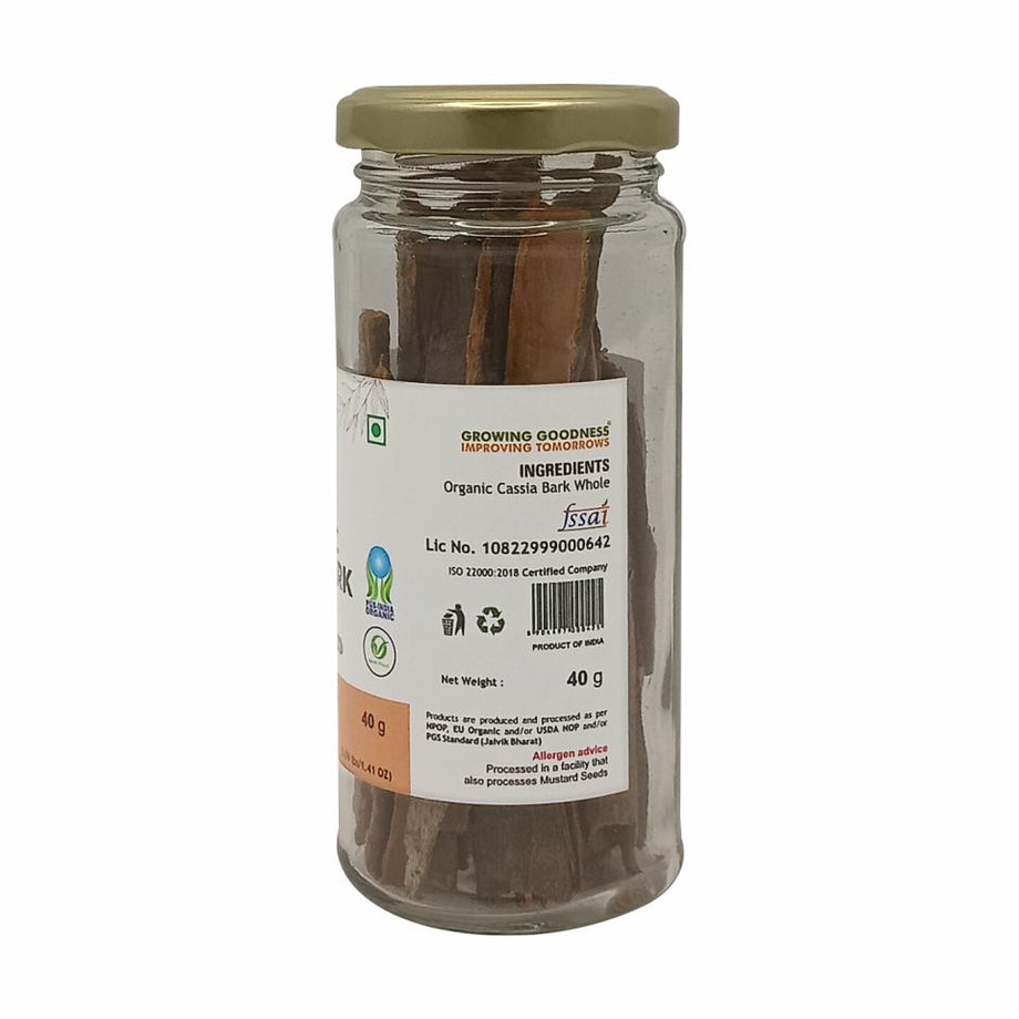 Organic Cassia Bark Whole