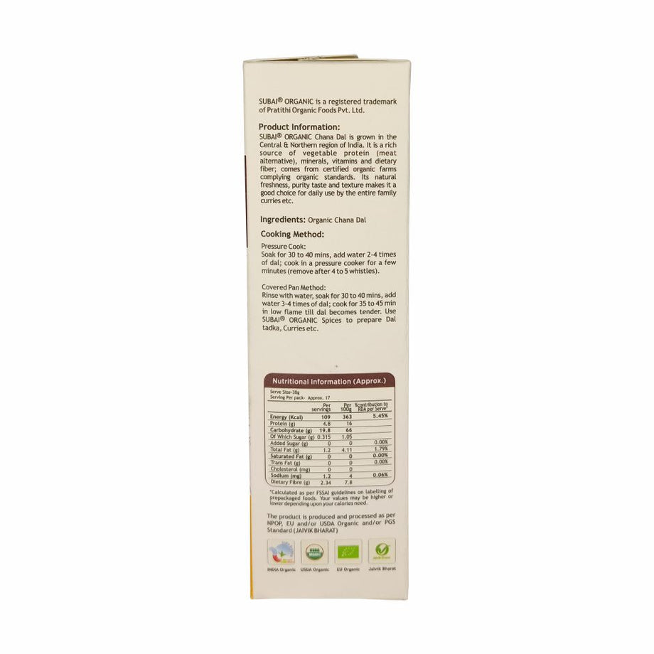 Organic Chana Dal