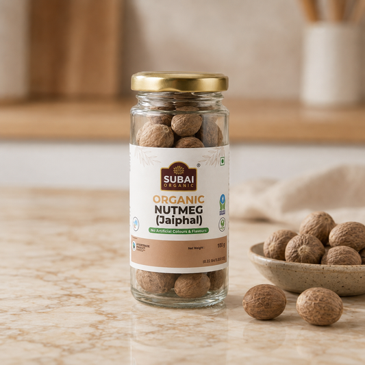Organic NutMeg (Jaiphal) (100g)