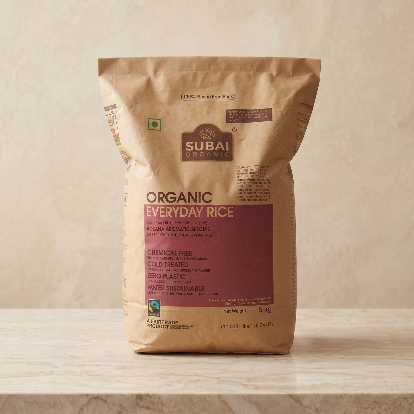 Organic Everyday Rice (5kg)