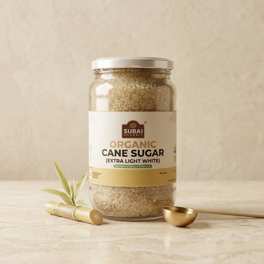 SUBAI Organic Cane Sugar (Extra Light White) (700g)