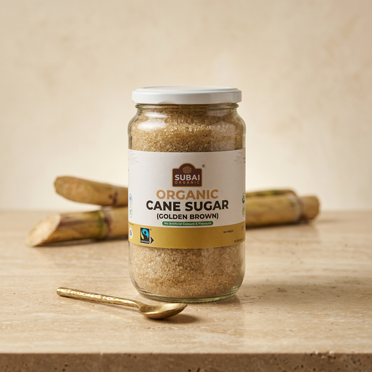 Organic Cane Sugar (Golden Brown) (700g)