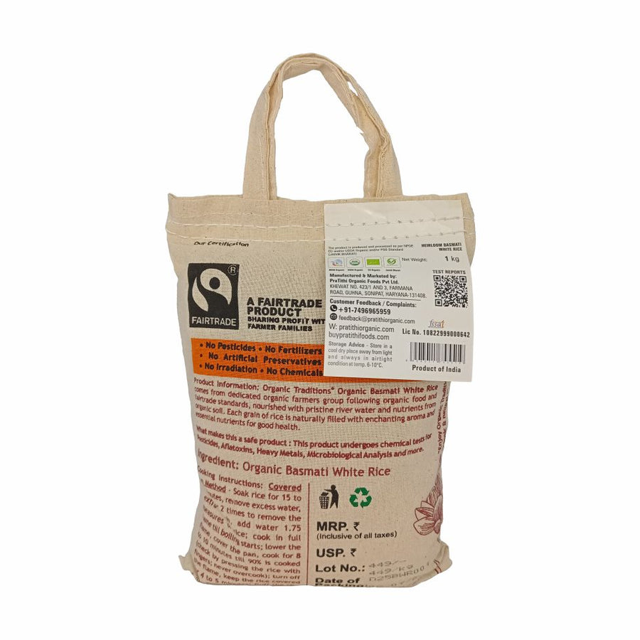 Organic Basmati White Rice
