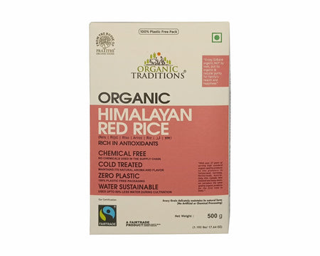 Organic Himalayan Red Rice (500g)