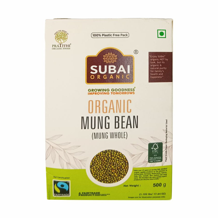 Organic Mung Bean (Whole)