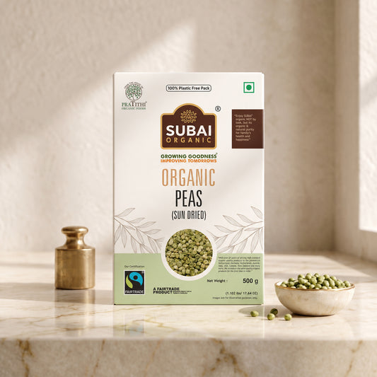 Organic Peas (Sun Dried) (500g)