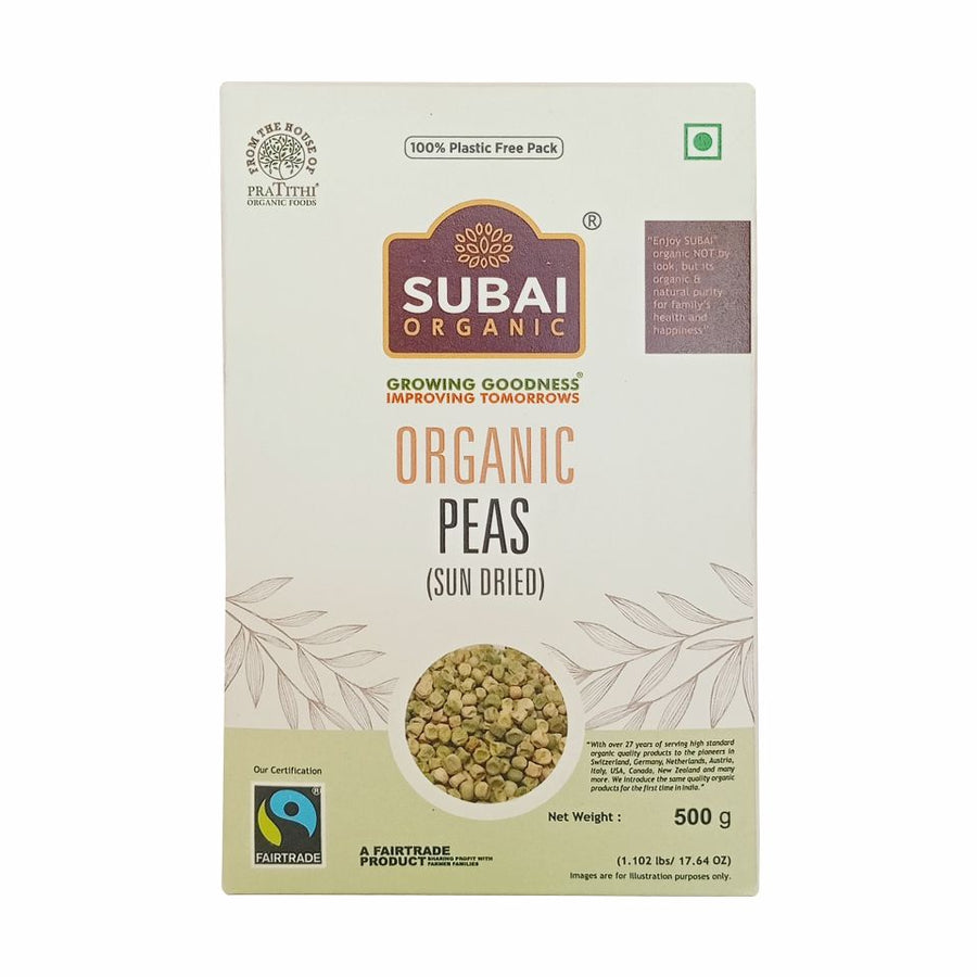 Organic Peas (Sun Dried)