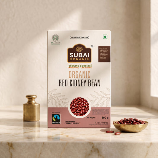 Organic Red Kidney Bean (Rajma) (500g)