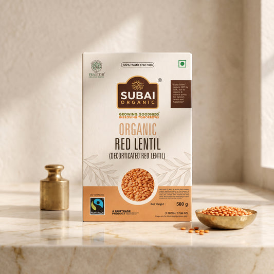Organic Red Lentil (500g)