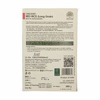 Organic Red Rice(Long Grain)
