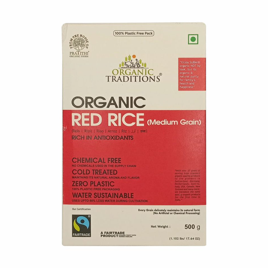 Organic Red Rice( Medium Grain)