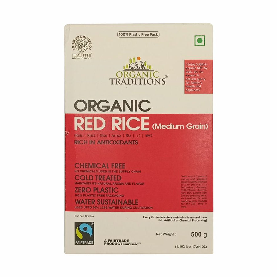 Organic Red Rice( Medium Grain)