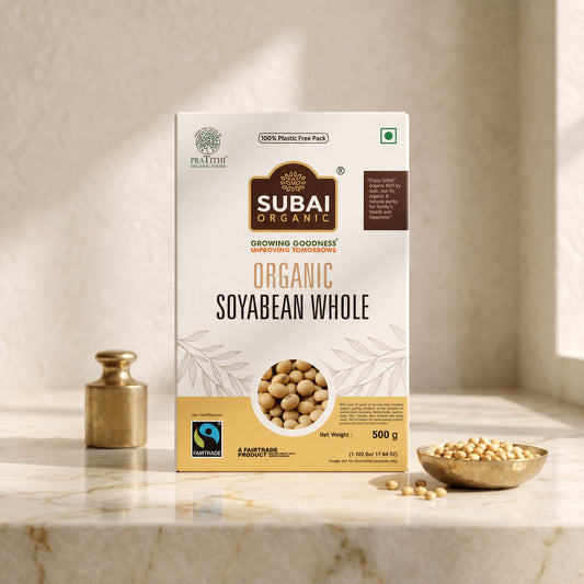 Organic Soyabean Whole (500g)