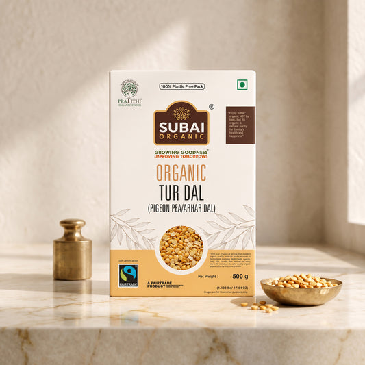 Organic Tur Dal (Arhar Dal) (500g)