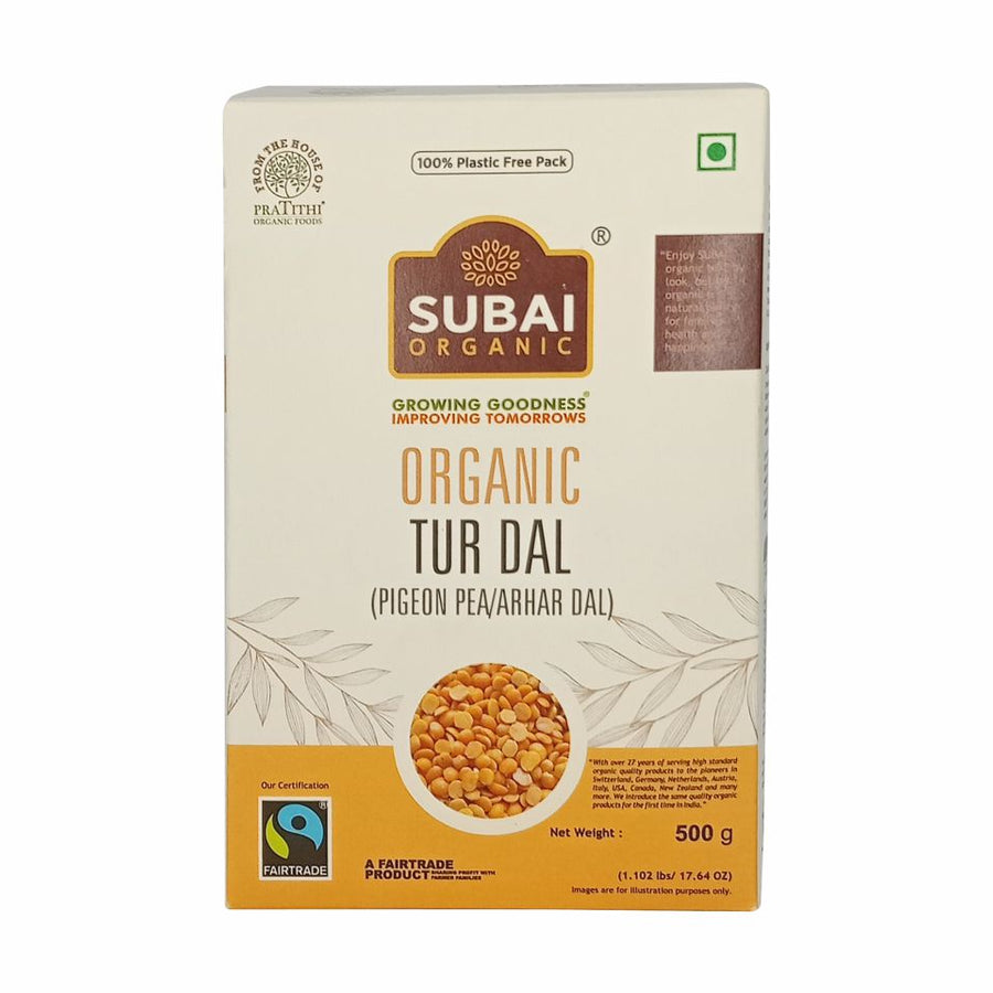 Organic Tur Dal (Arhar Dal) (500g)