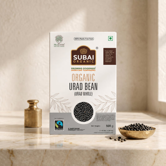 Organic Urad Bean (Whole) (500g)