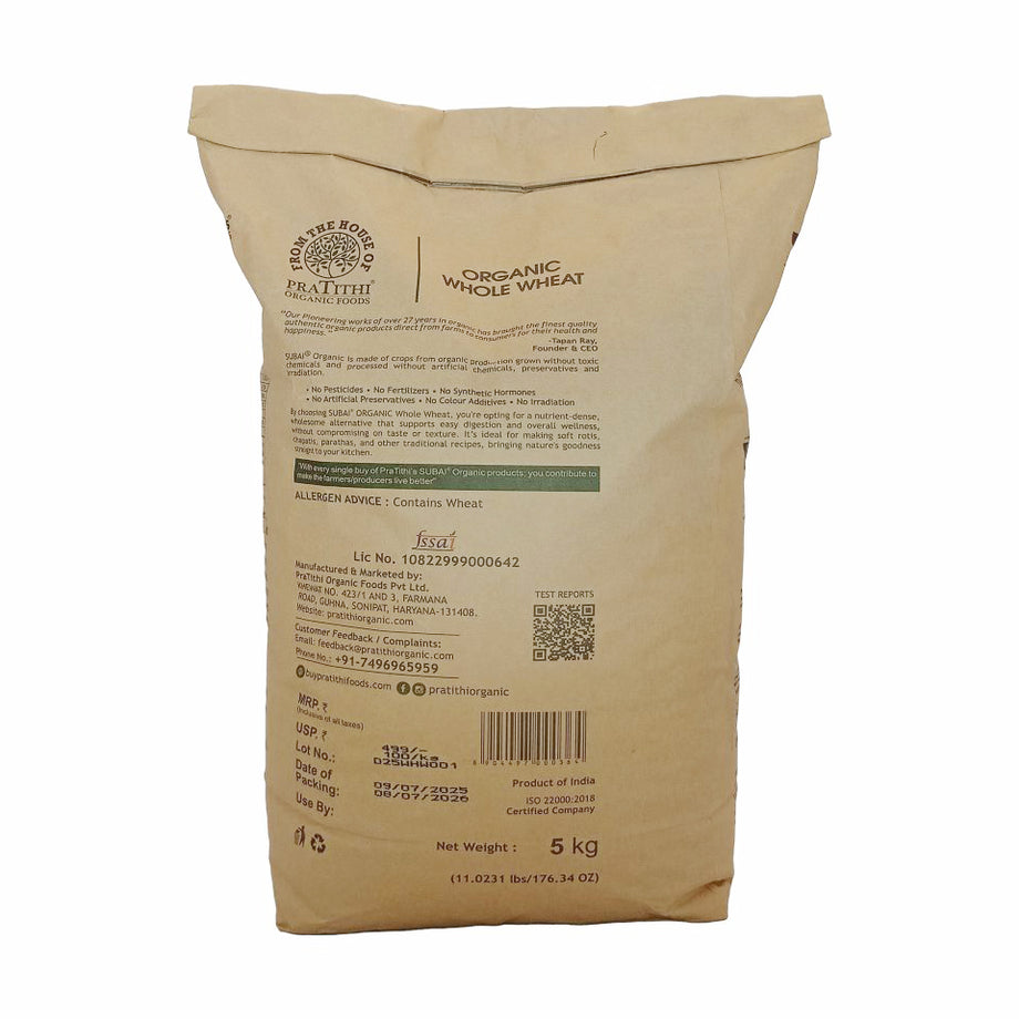Organic Wheat Whole