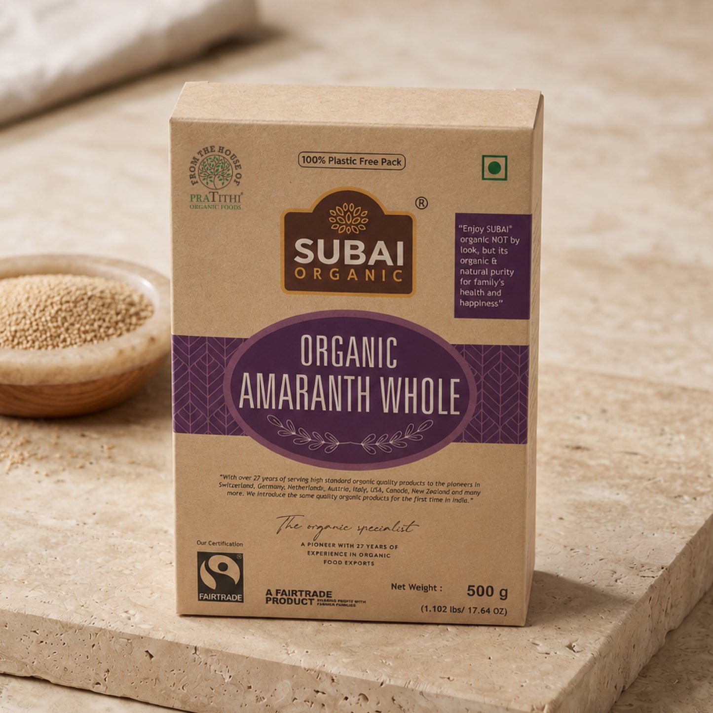 Organic Amranth Whole (500g)
