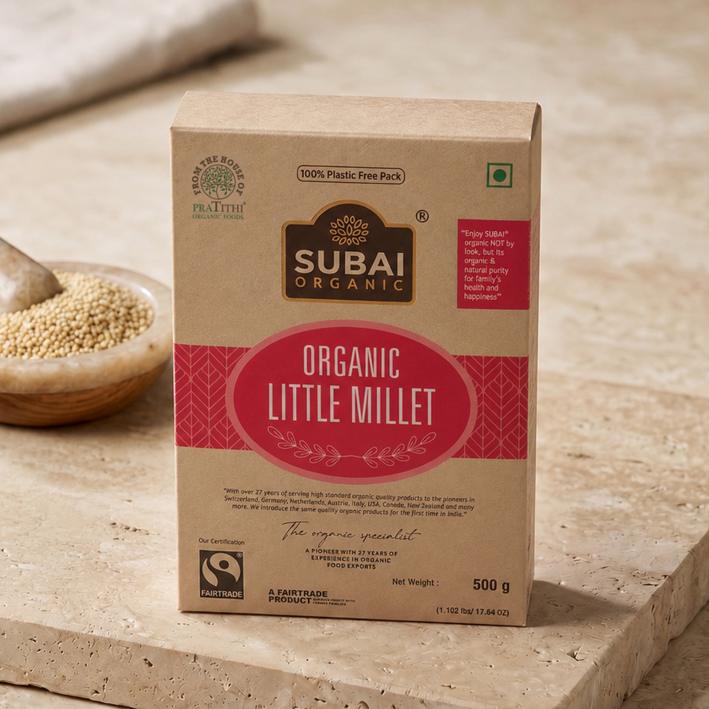 Organic Little Millet (500g)