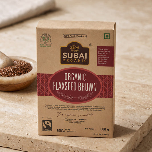 Organic Flaxseed Brown Whole (250g)
