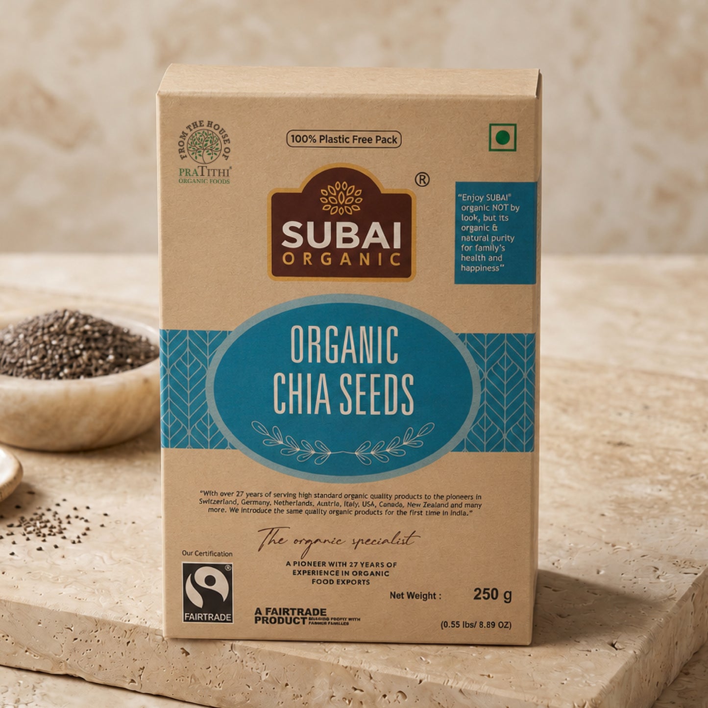 Organic Chia Seed (250g)