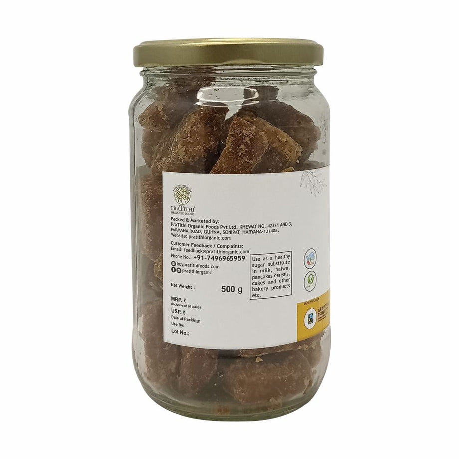 Organic Gur (Whole cane sugar cubes)